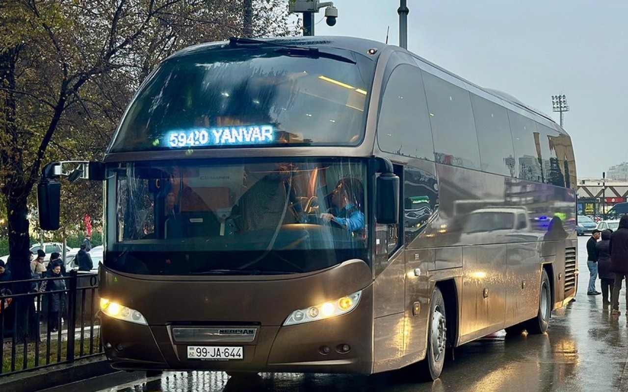 Bakı-Sumqayıt ekspres avtobusu istifadəyə verildi