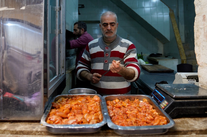 Əsəddən sonrakı ilk gün... - FOTOLAR