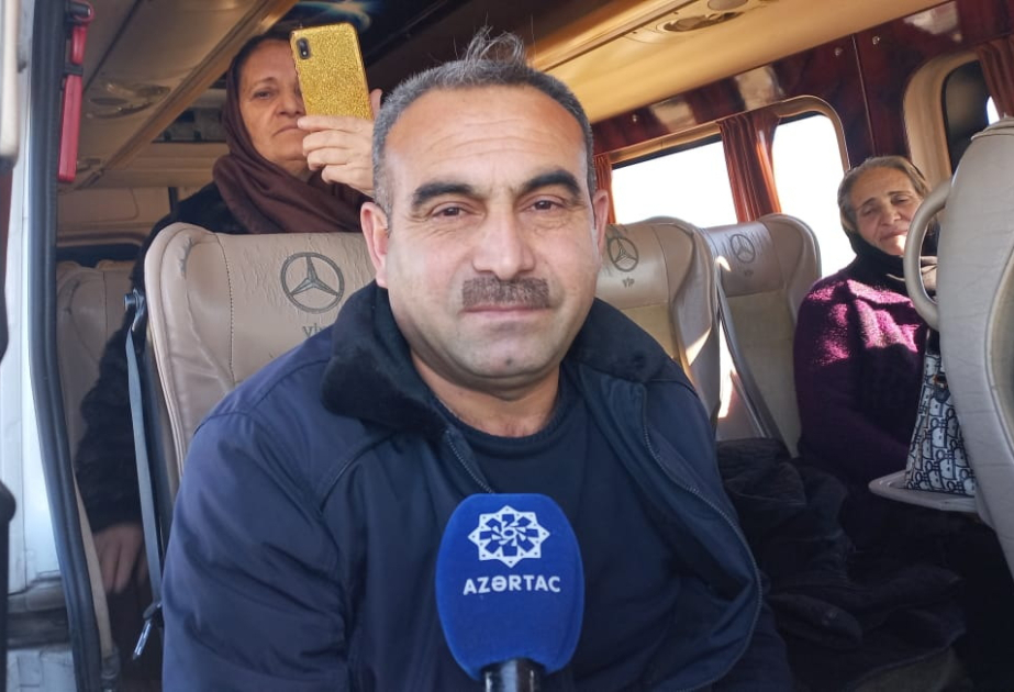 Xocalıya köçən sakin: "Köçkünlükdə çox çətinliklər çəkmişik"