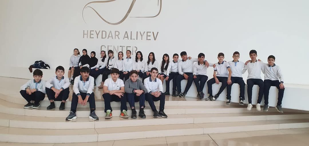 Kəlbəcərli məktəblilər Heydər Əliyev Mərkəzinə ekskursiyası ediblər - FOTO