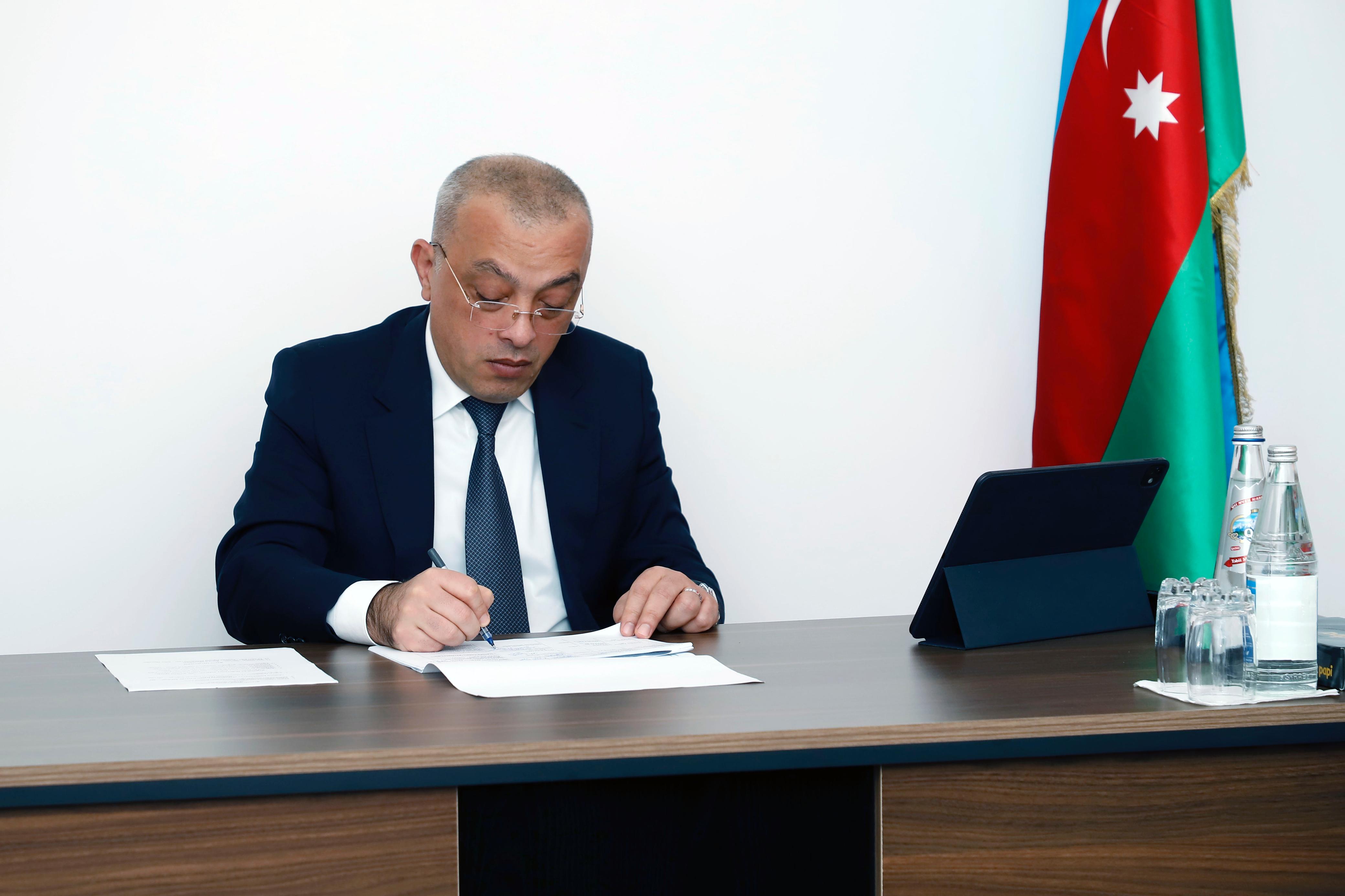 Zaur Mikayılov Qaxda vətəndaşları qəbul edib