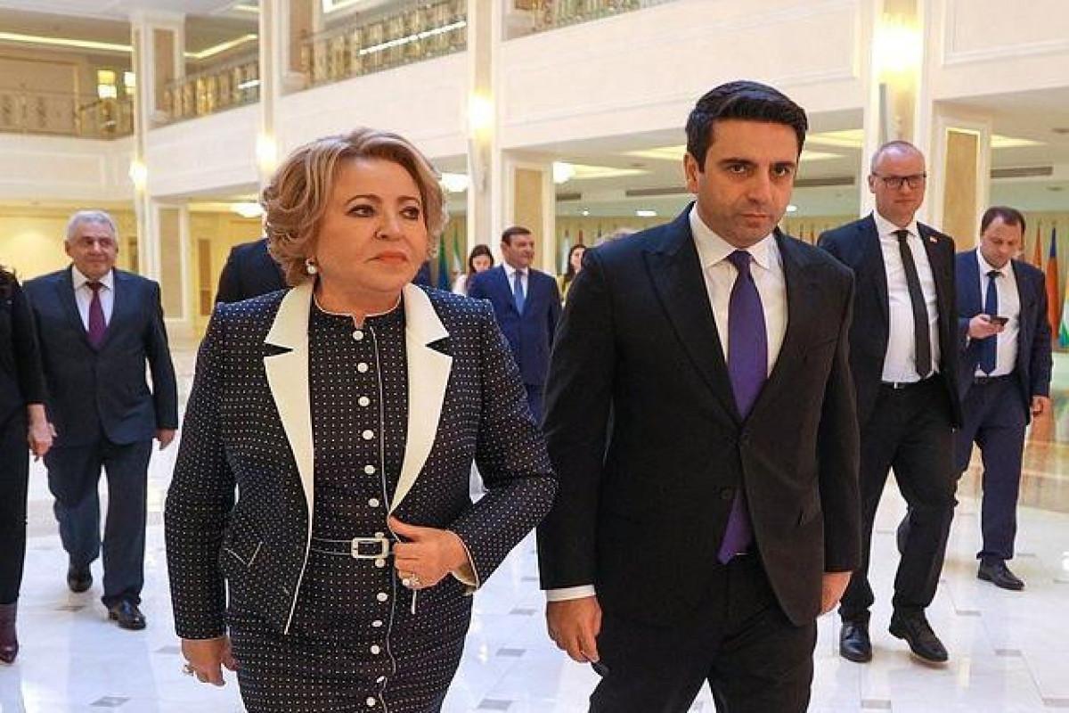 Simonyan Matvienkonu Ermənistana gətirməyə çalışır