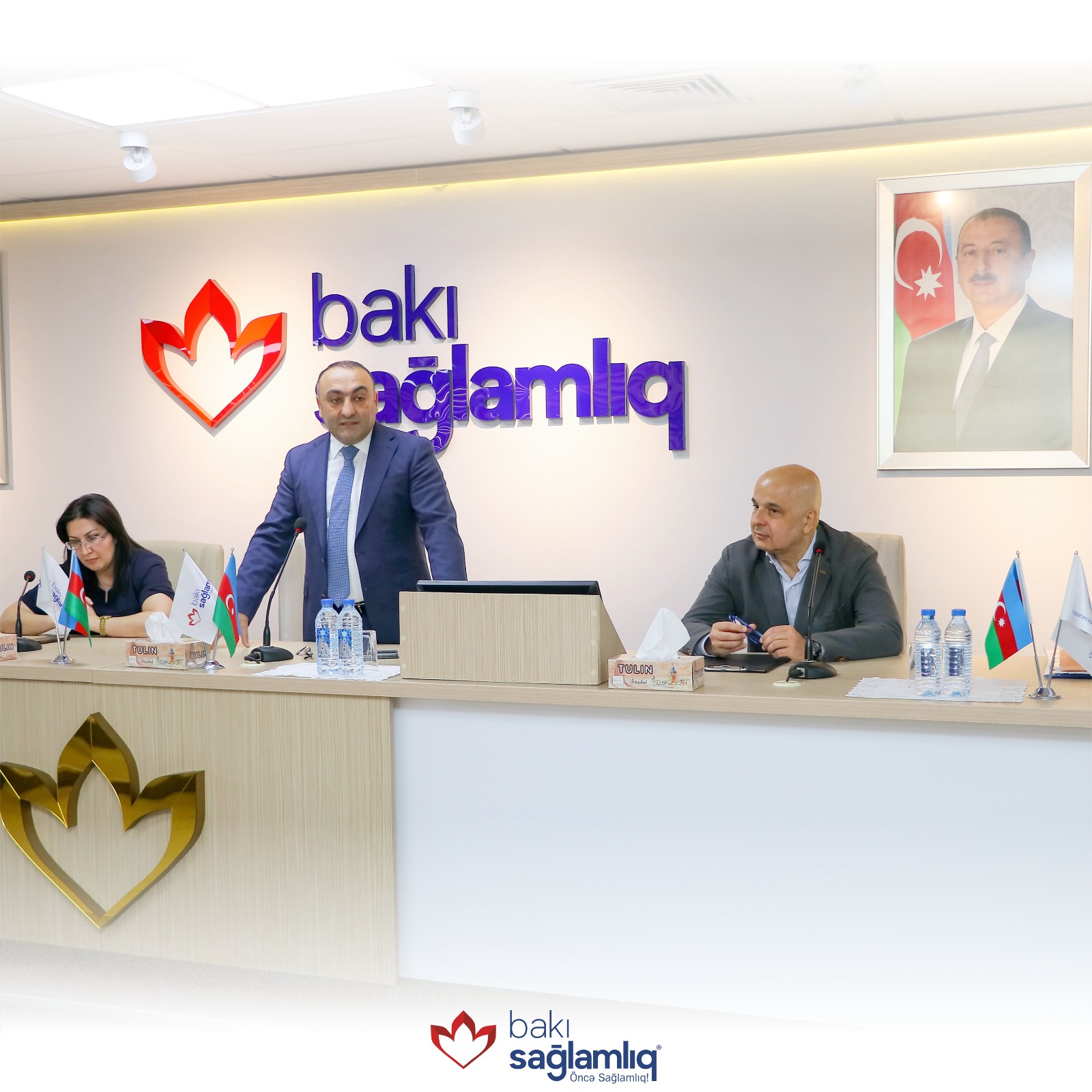 Məsud Aşina Bakı Sağlamlıq Mərkəzində - FOTO