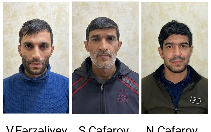 Kabelləri oğurlayan qohumlar saxlanıldı