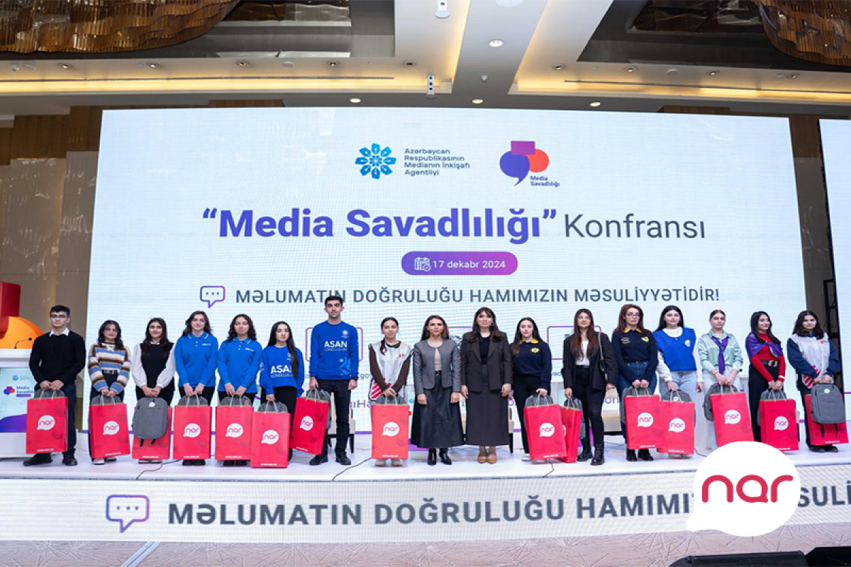 "Nar"ın tərəfdaşlığı ilə “Media Savadlılığı” Konfransı təşkil edilib