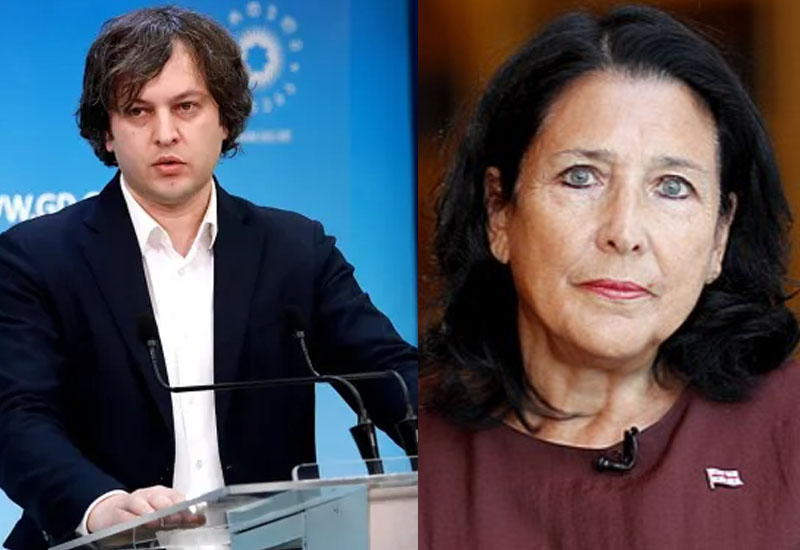 "Zurabişvili kreslosundan yapışıb"