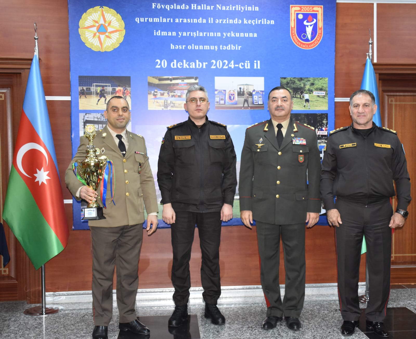 FHN-in İdman-sağlamlıq klubunda ilin yekunlarına həsr olunmuş tədbir keçirilib