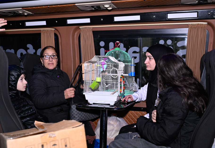 Növbəti köç karvanı doğma Şuşaya yola düşdü - FOTOLAR