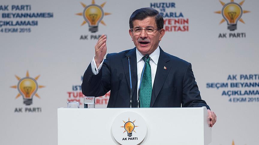 Partiya qurması səhv idi - AK Partiyadan Davudoğlu açıqlaması