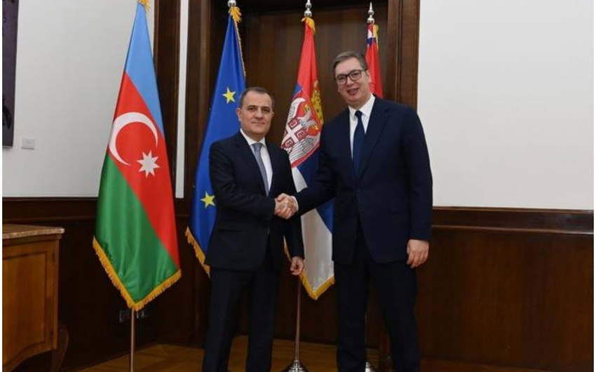 Serbiya Prezidenti Ceyhun Bayramovu qəbul edib 