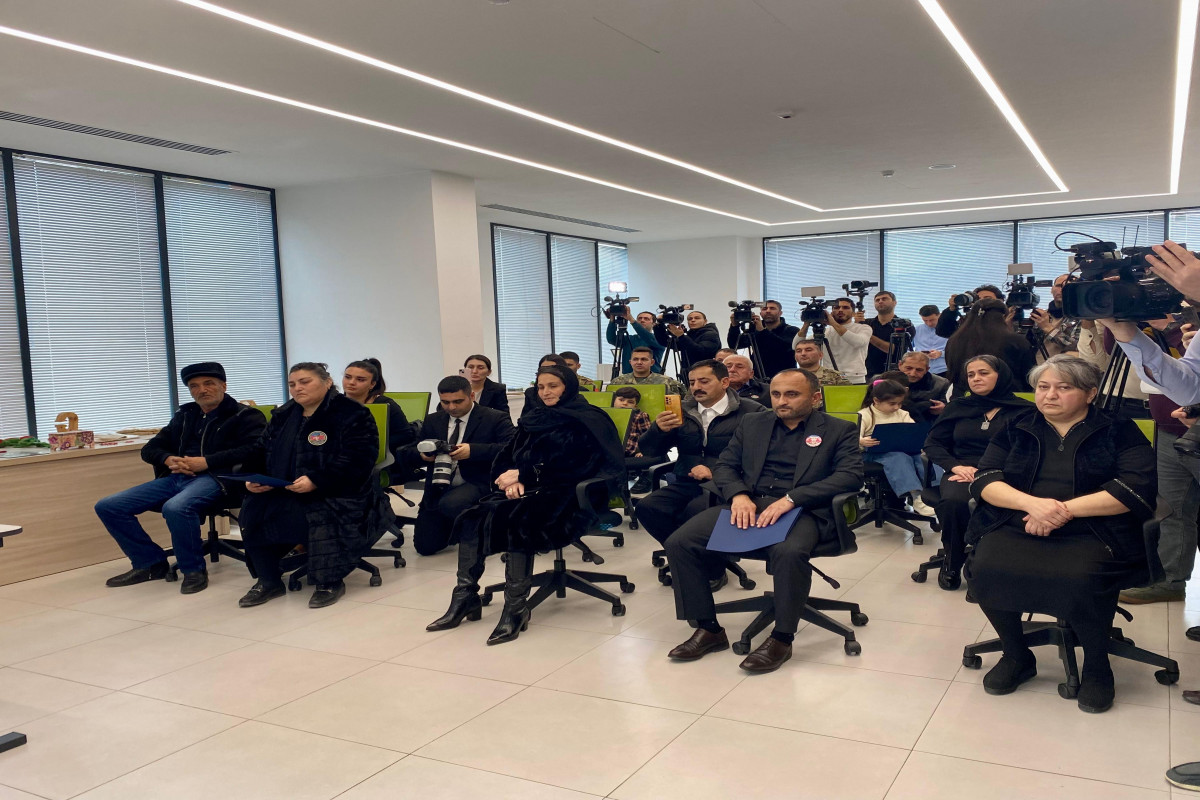 Şəhid ailələri və müharibə əlillərinə daha 150 mənzil verildi