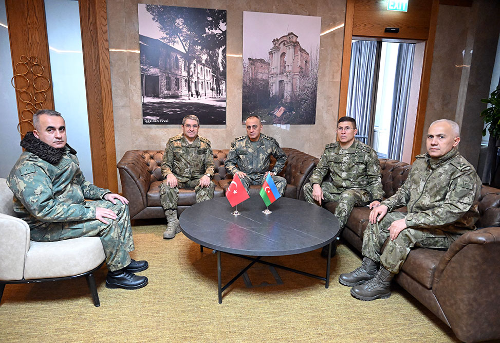 Hikmət Mirzəyev türkiyəli həmkarı ilə görüşüb