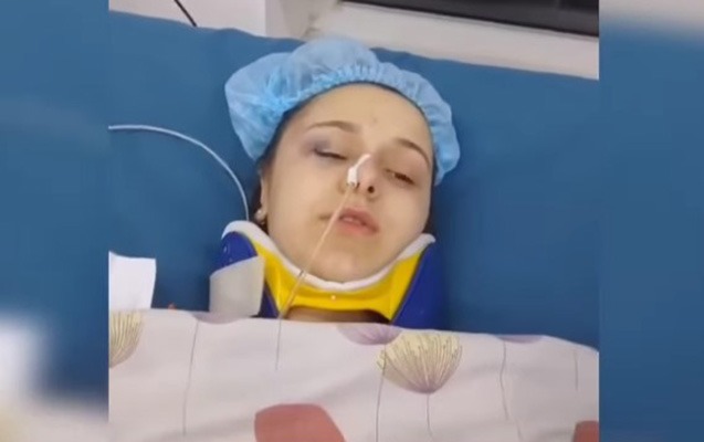"Narahat olma, ana, müalicə alıb qayıdacam" - VİDEO