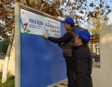 Seçkiqabağı təşviqat üçün müvafiq yerlər müəyyənləşdirilir