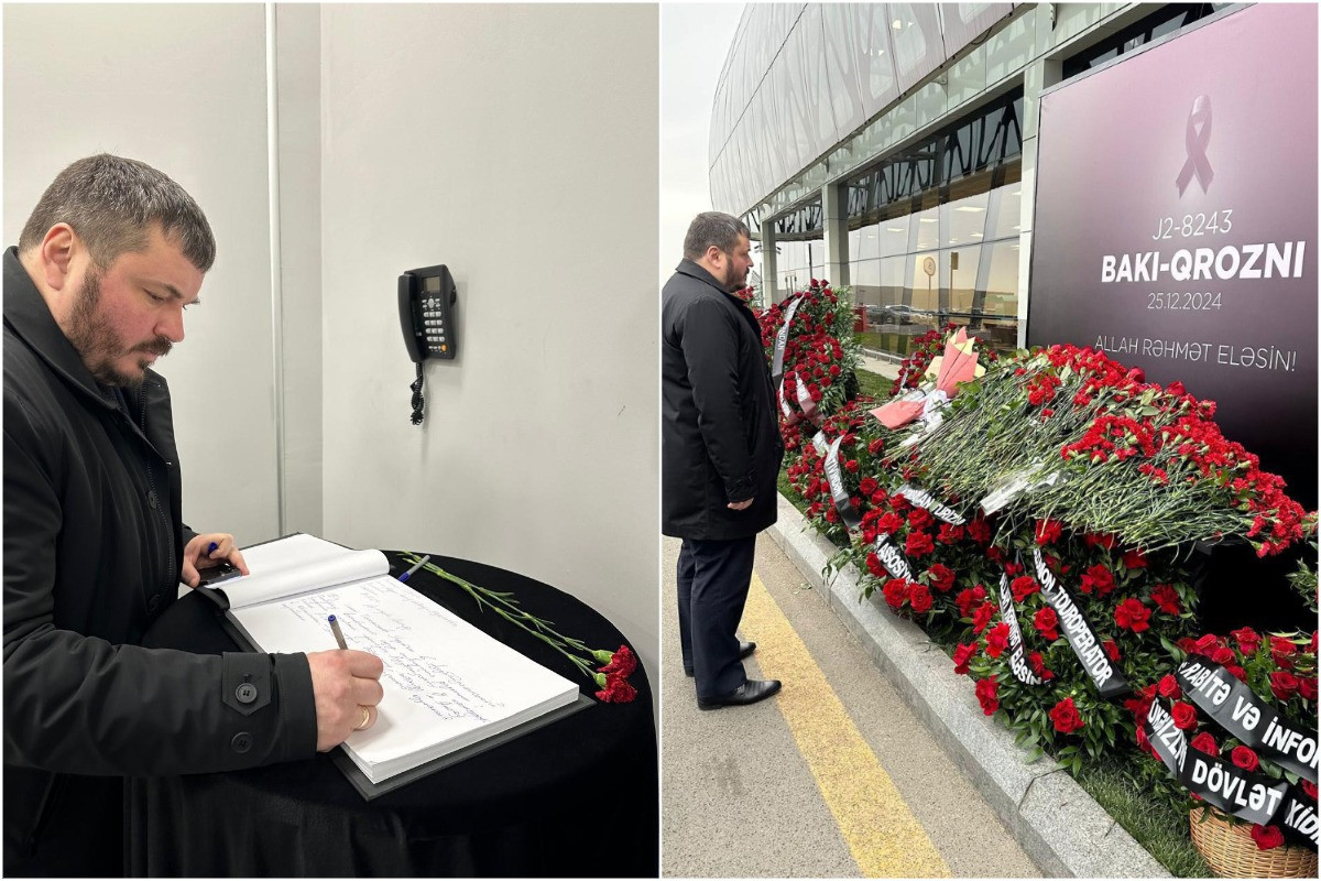 Ukrayna səfiri həlak olanların xatirəsini yad etdi