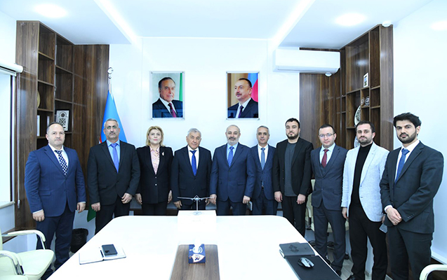 “Bayraktar Teknoloji Azərbaycan”ın rəhbər heyəti BMU-da - Fotolar