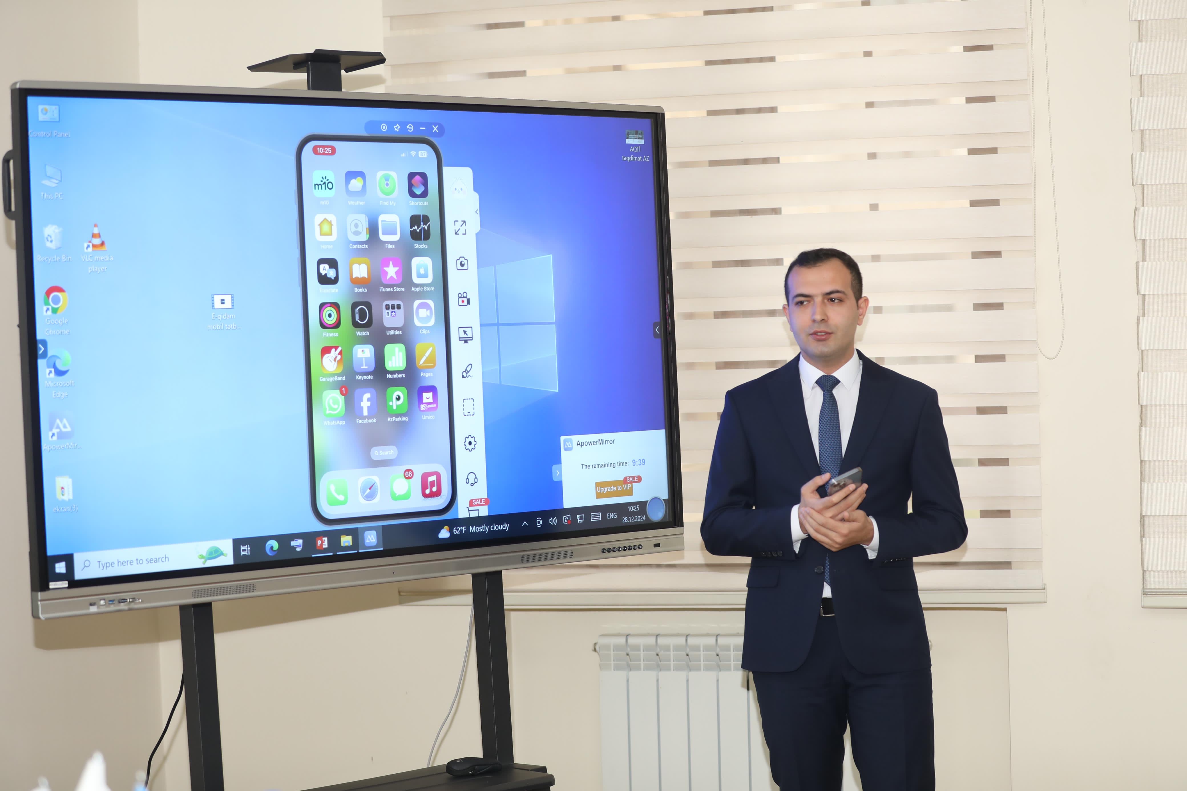 "E-Qidam" mobil tətbiqi ictimaiyyətə təqdim olunub