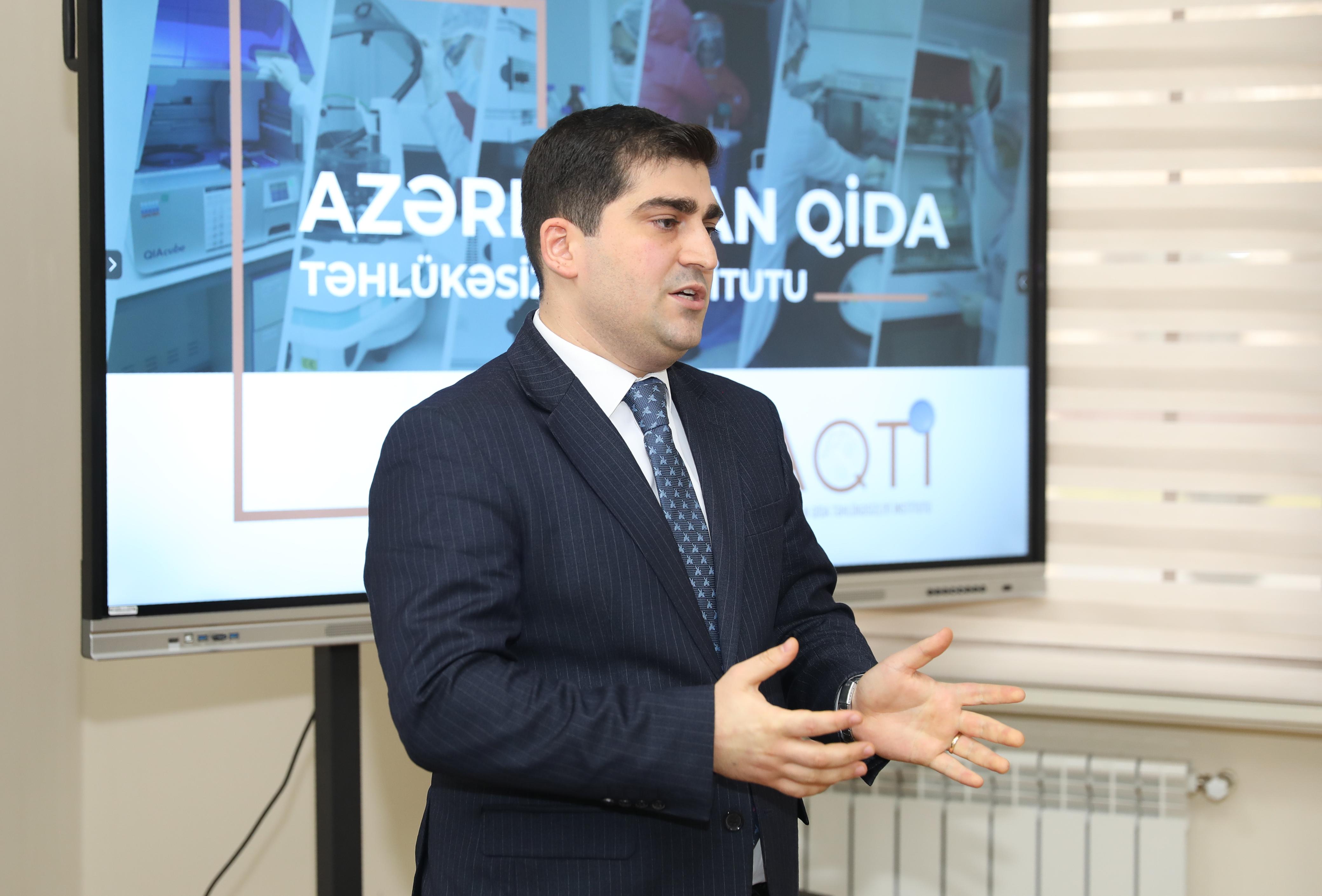 Qida təhlükəsizliyi sahəsində media savadlılığının artırılması üçün təlim keçirilib