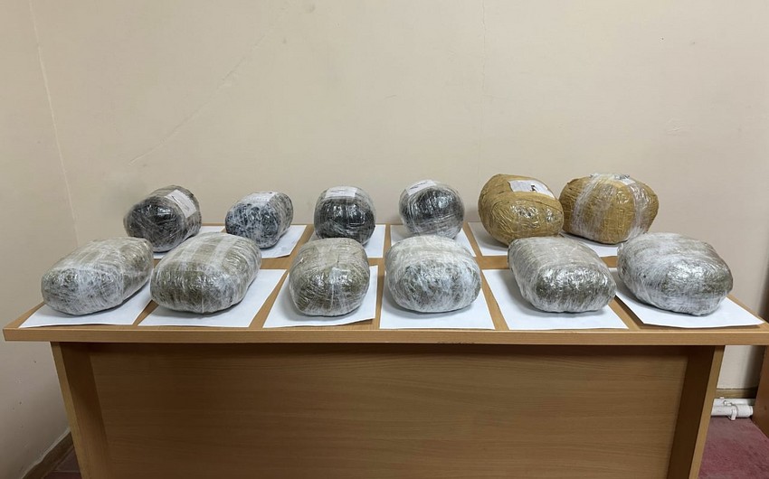 Azərbaycana 20 kiloqram narkotikin keçirilməsinin qarşısı alındı