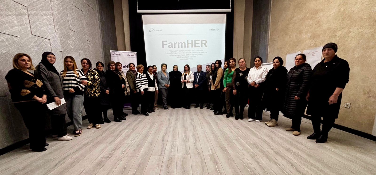 Şamaxıda aqrar sektorda çalışan qadınlar üçün təlim - FOTO