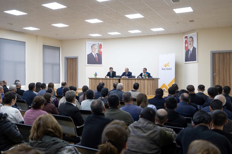 “AzerGold” Daşkəsəndə vətəndaşlarla görüş təşkil edib