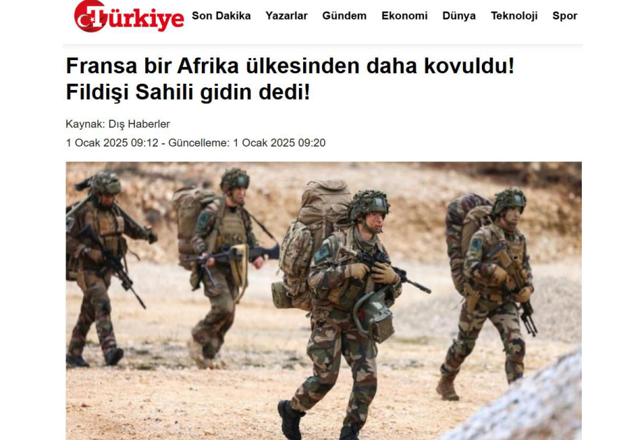 Fransa bu ölkədən də qovulur