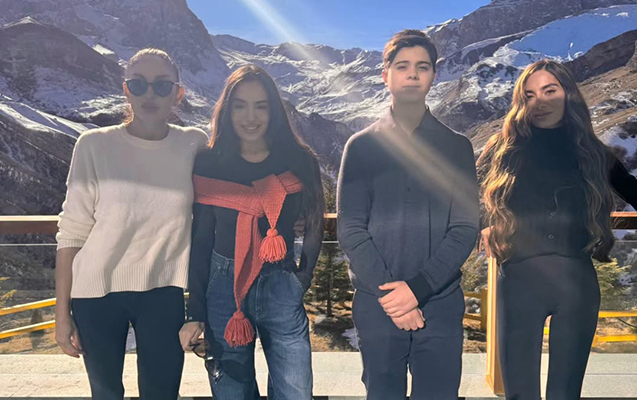 Prezidentin ailəsi “Şahdağ”da - FOTOLAR