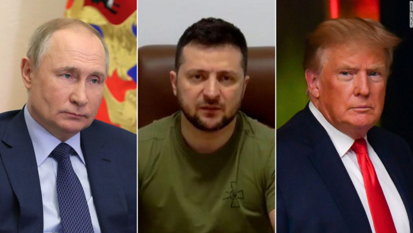Putini Tramp dayandıra bilər, çünki ondan qorxur - Zelenski