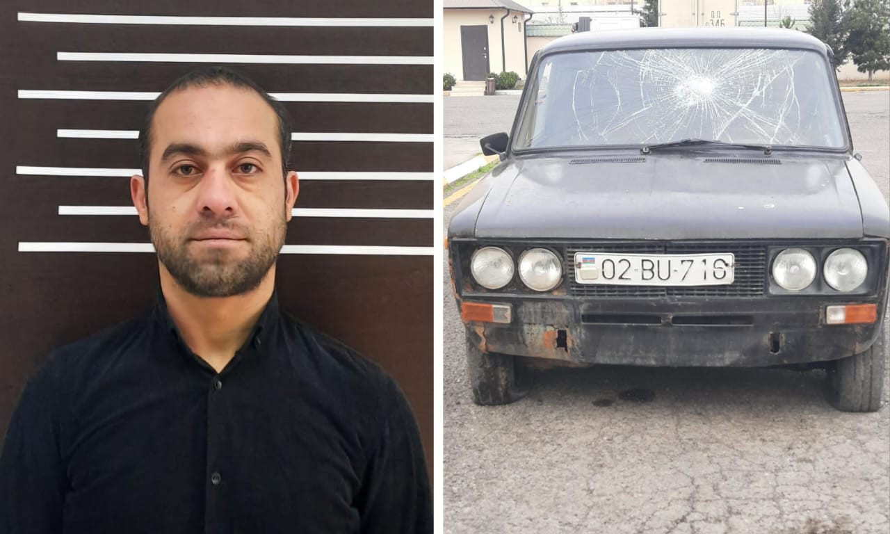 Sərxoş halda maşın sürən şəxs həbs edildi 