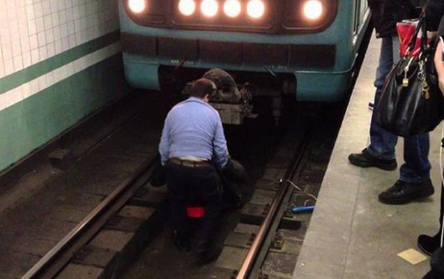 Metroda relsin üzərinə düşən gəncin son durumu AÇIQLANDI