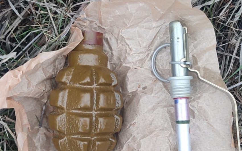 Naxçıvanda hərbi sursat aşkarlandı - FOTO