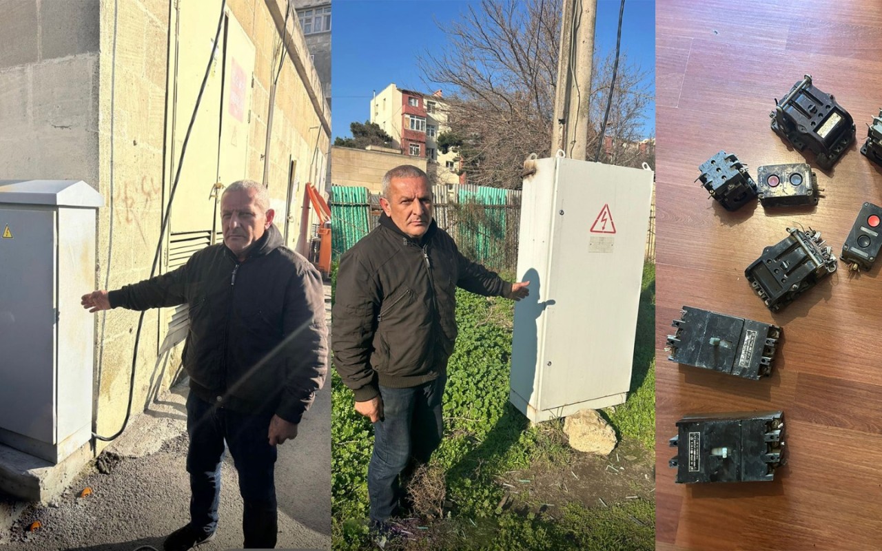 Binalardan oğurluq edən şəxs saxlanıldı - ANBAAN GÖRÜNTÜLƏR