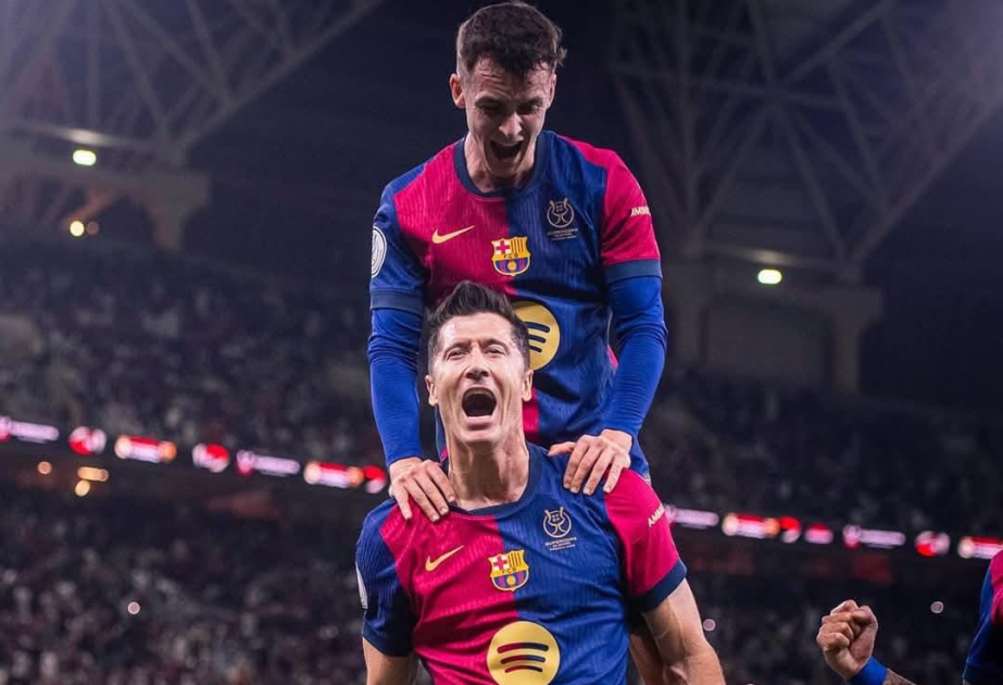"Barselona" "Real"ı darmadağın edib Superkuboku qazandı