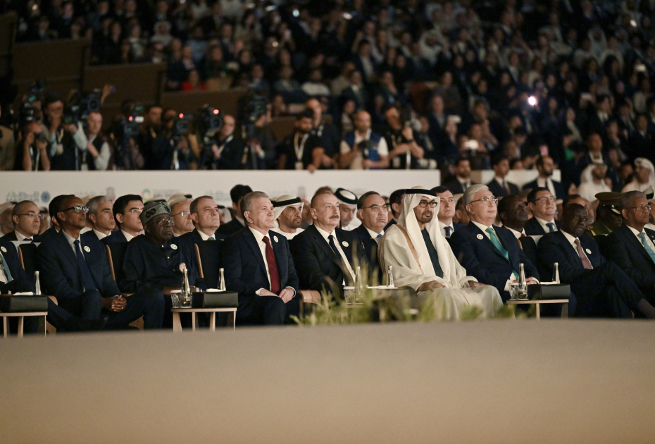 İlham Əliyev Dayanıqlılıq Həftəsinin açılış MƏRASİMİNDƏ