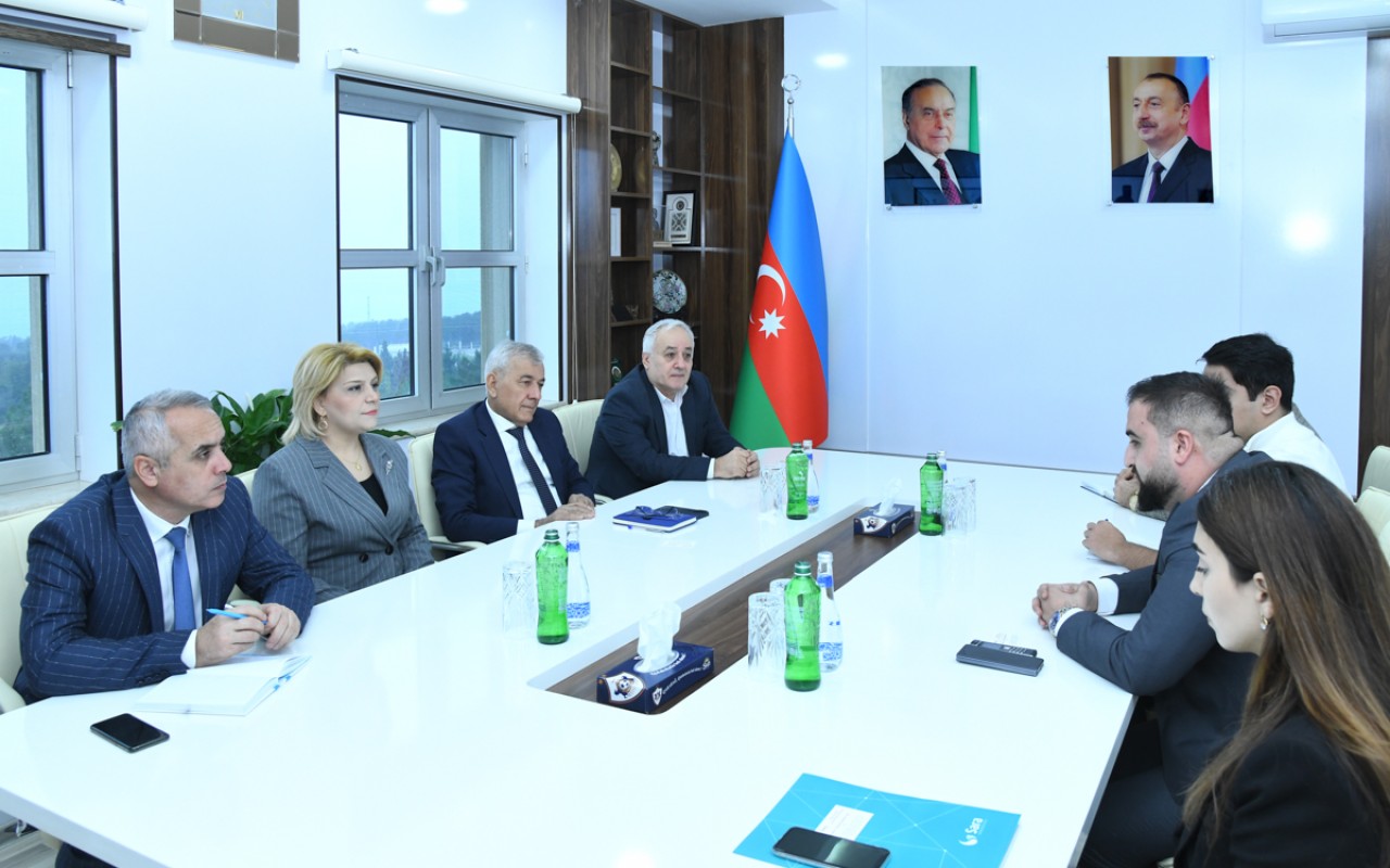 BMU ilə “Sara Logistics” MMC arasında əməkdaşlıq müzakirə edilib - FOTO