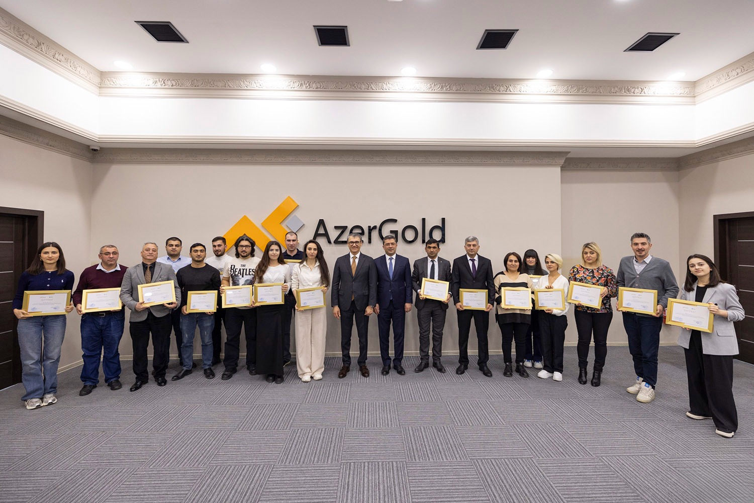 “AzerGold” və MEDİA jurnalistlərlə görüş keçirdi - FOTOLAR