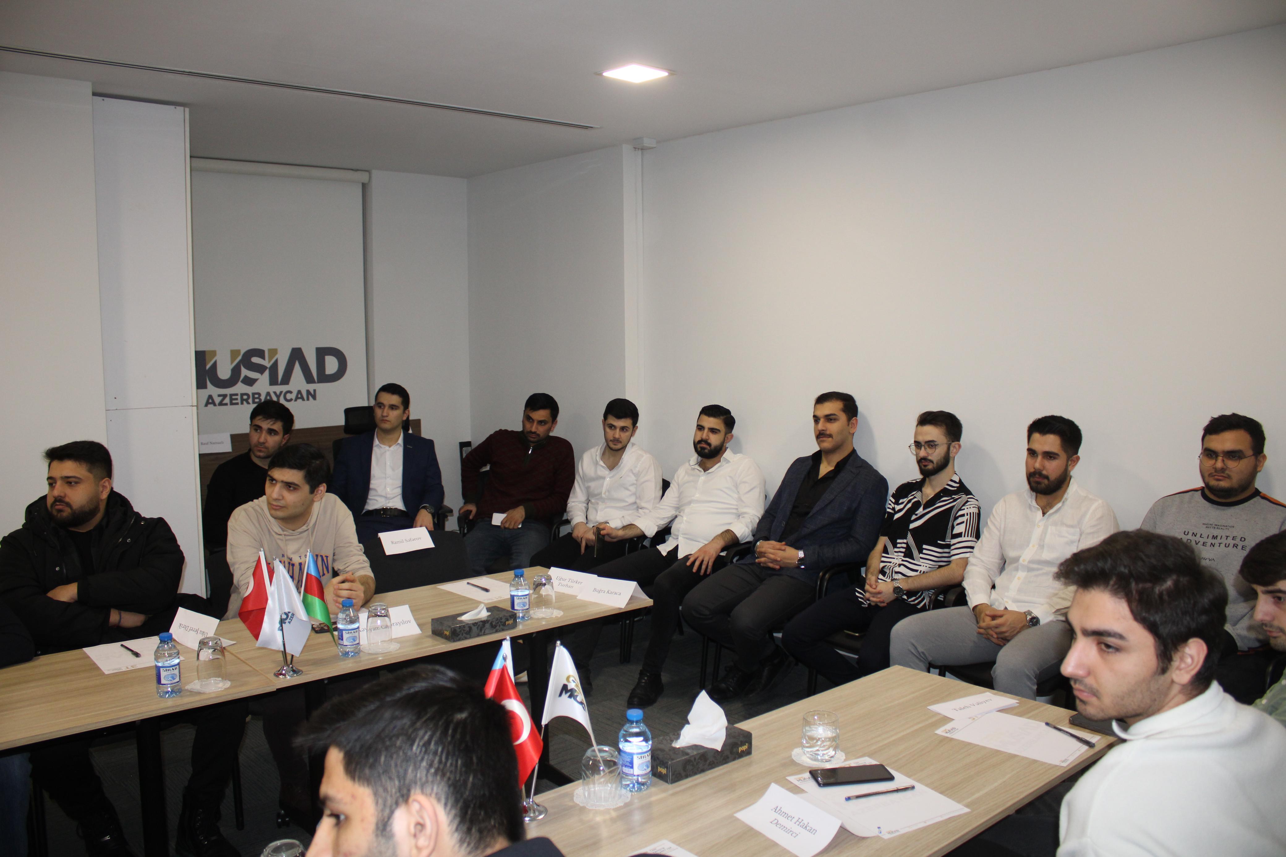 MÜSİAD Azərbaycanda 3T Proqramı - FOTOLAR