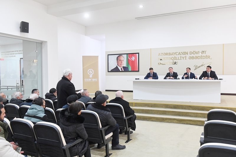 “Azərişıq” Qubada sahibkarlarla görüş keçirib