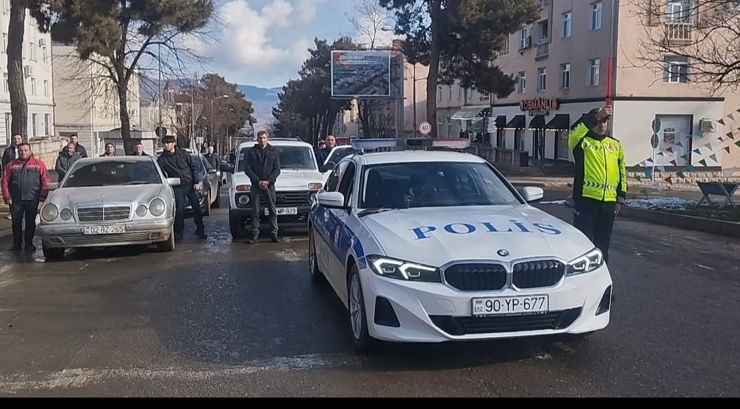 Xankəndi və Xocalıda 20 Yanvar şəhidlərinin xatirəsi anılıb - FOTOLAR