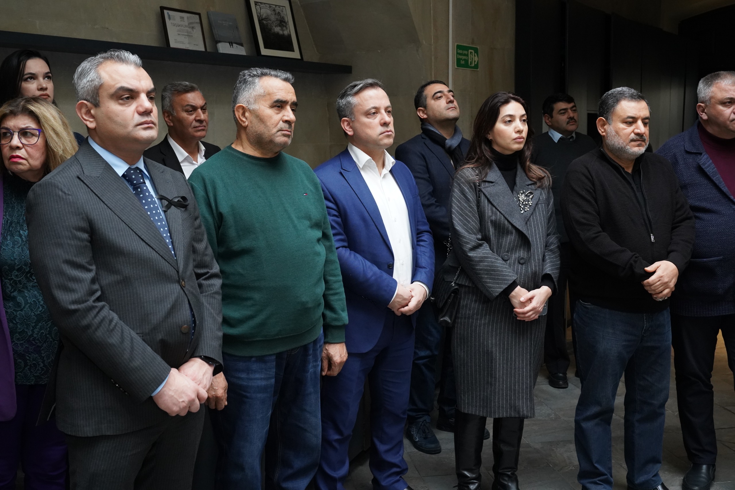 İçərişəhərdə 20 Yanvarla bağlı tədbirlər keçirilib - FOTO