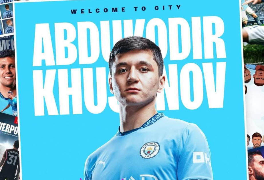 Özbək futbolçu "Mançester Siti"də