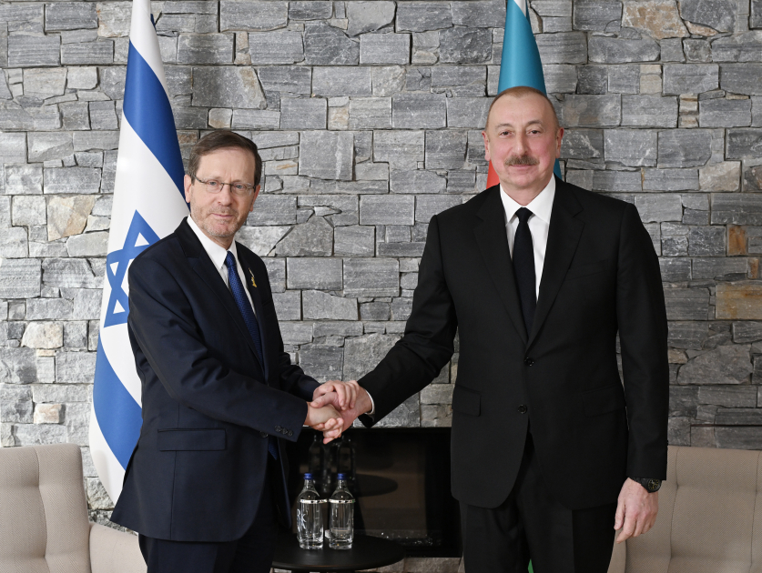 İlham Əliyev israilli həmkarı ilə GÖRÜŞDÜ