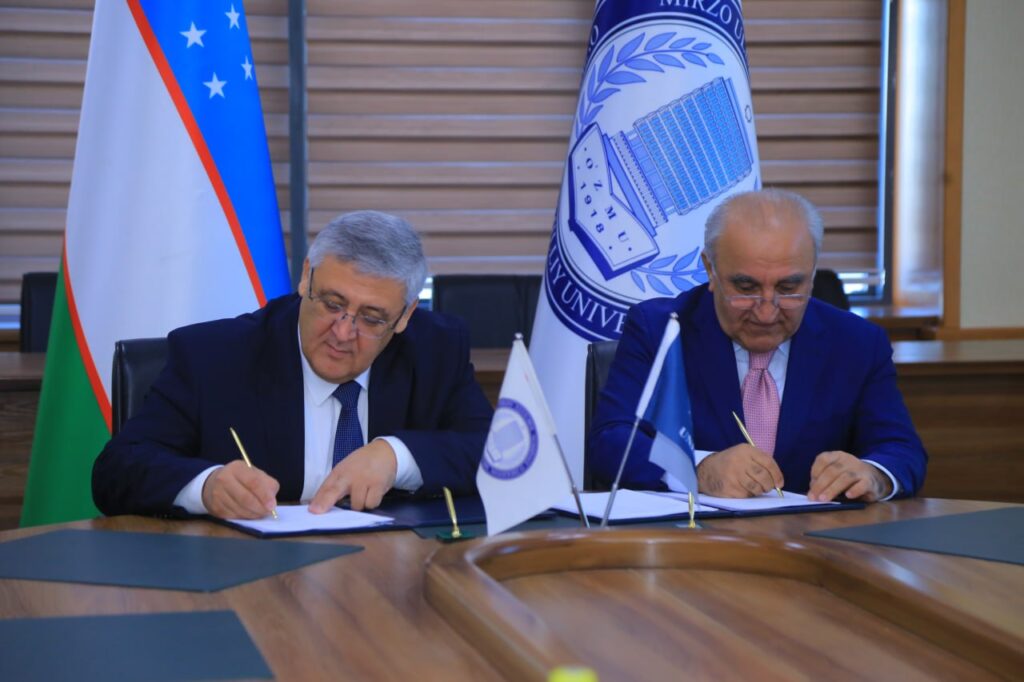 UNEC Özbəkistanın aparıcı elm və təhsil müəssisələri ilə strateji əməkdaşlıqlara imza atıb