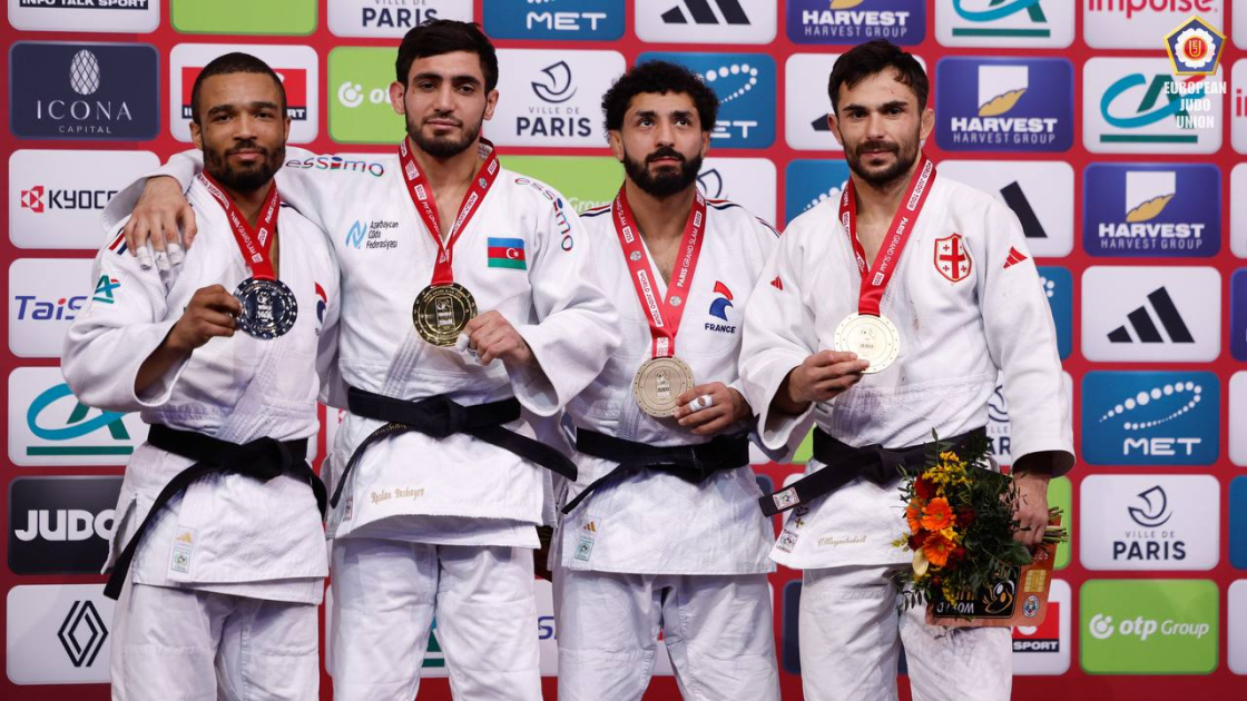 Cüdoçumuz Parisdə qızıl medal qazandı