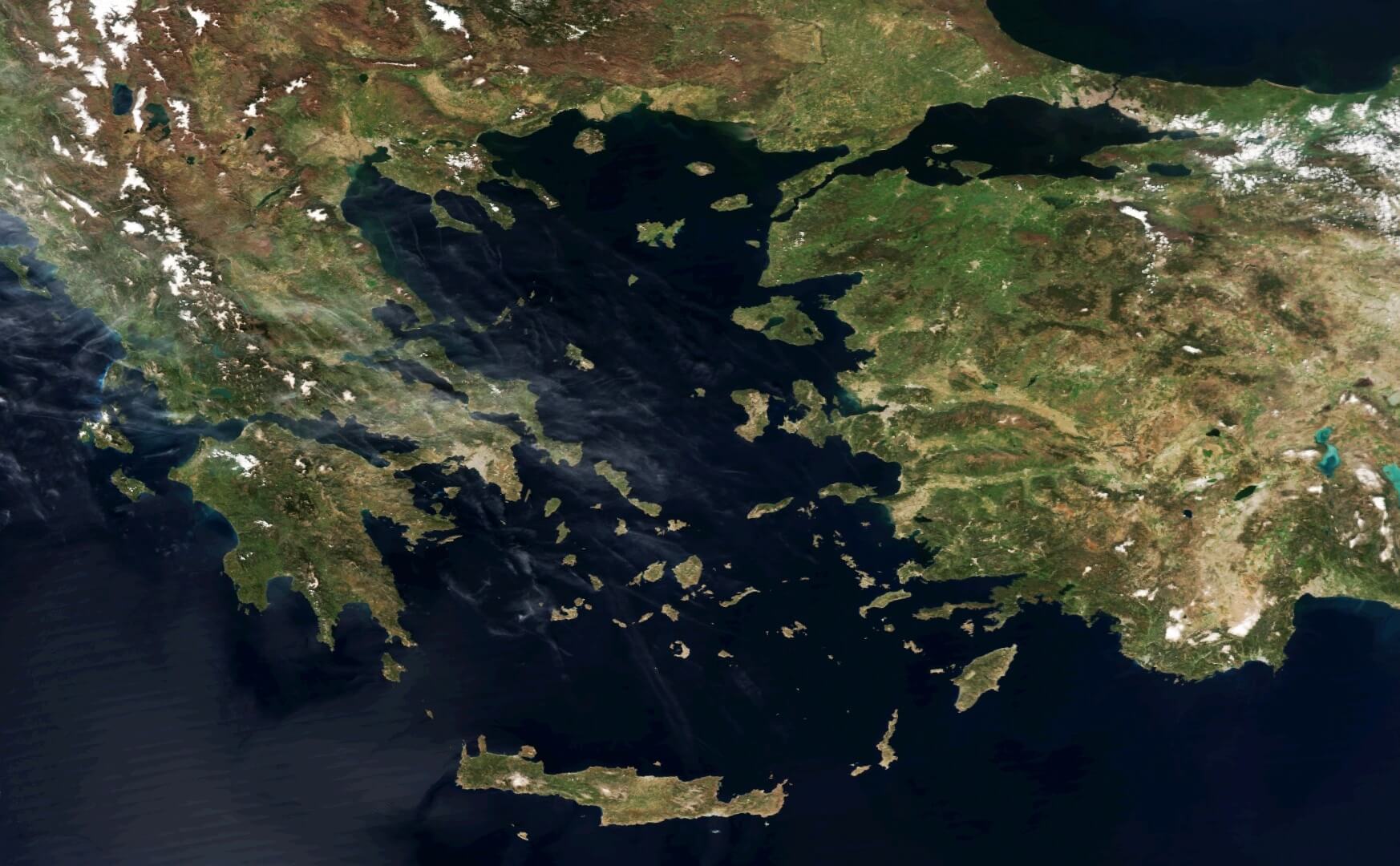 Egey dənizində ardıcıl ZƏLZƏLƏLƏR