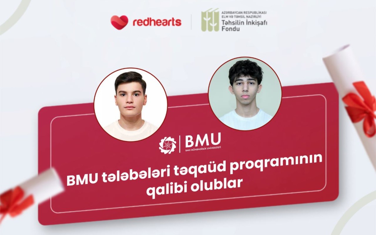 BMU tələbələri təqaüd proqramının qalibi olublar