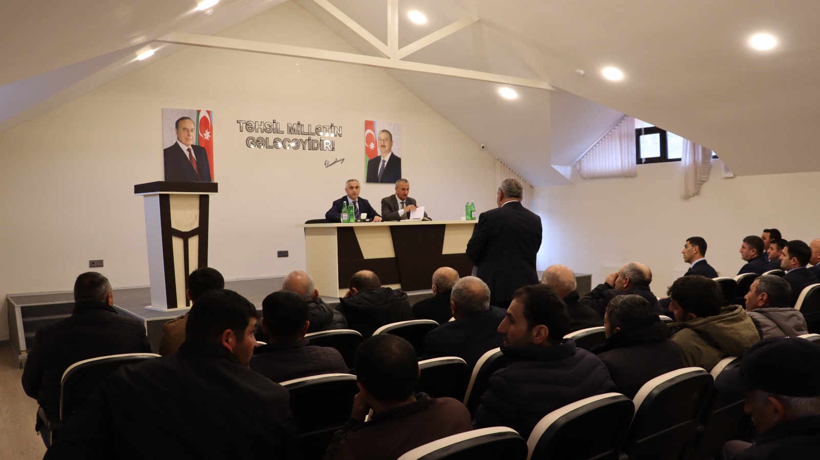 Ağdərədə sakinlərlə görüş keçirilib - FOTO