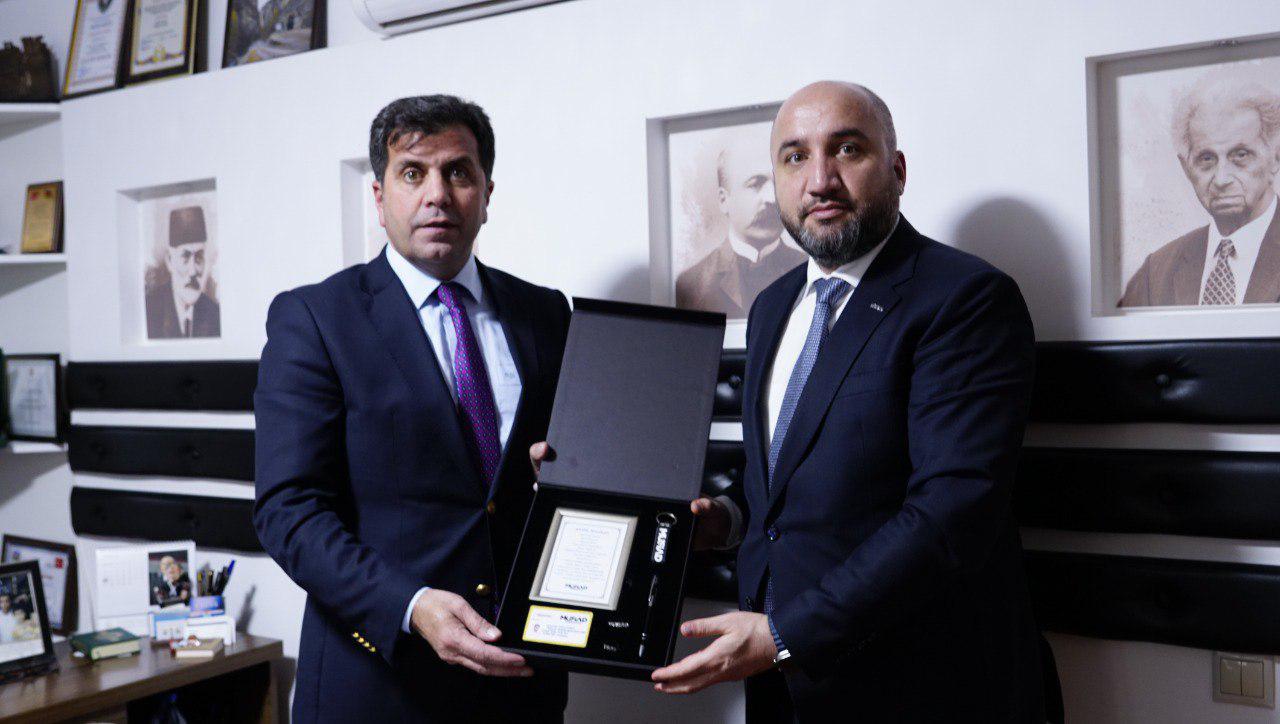 MÜSİAD Azərbaycan rəsmiləri "Modern Media Group"da - FOTO