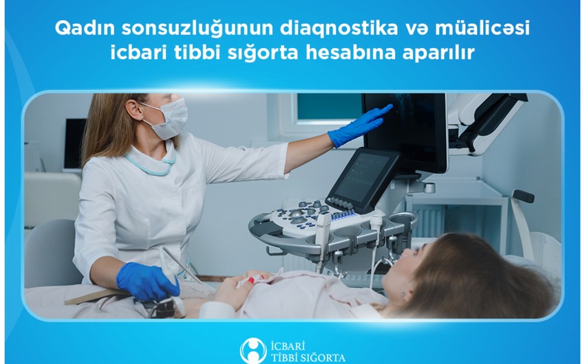 Qadın sonsuzluğunun müalicəsi pulsuzdur