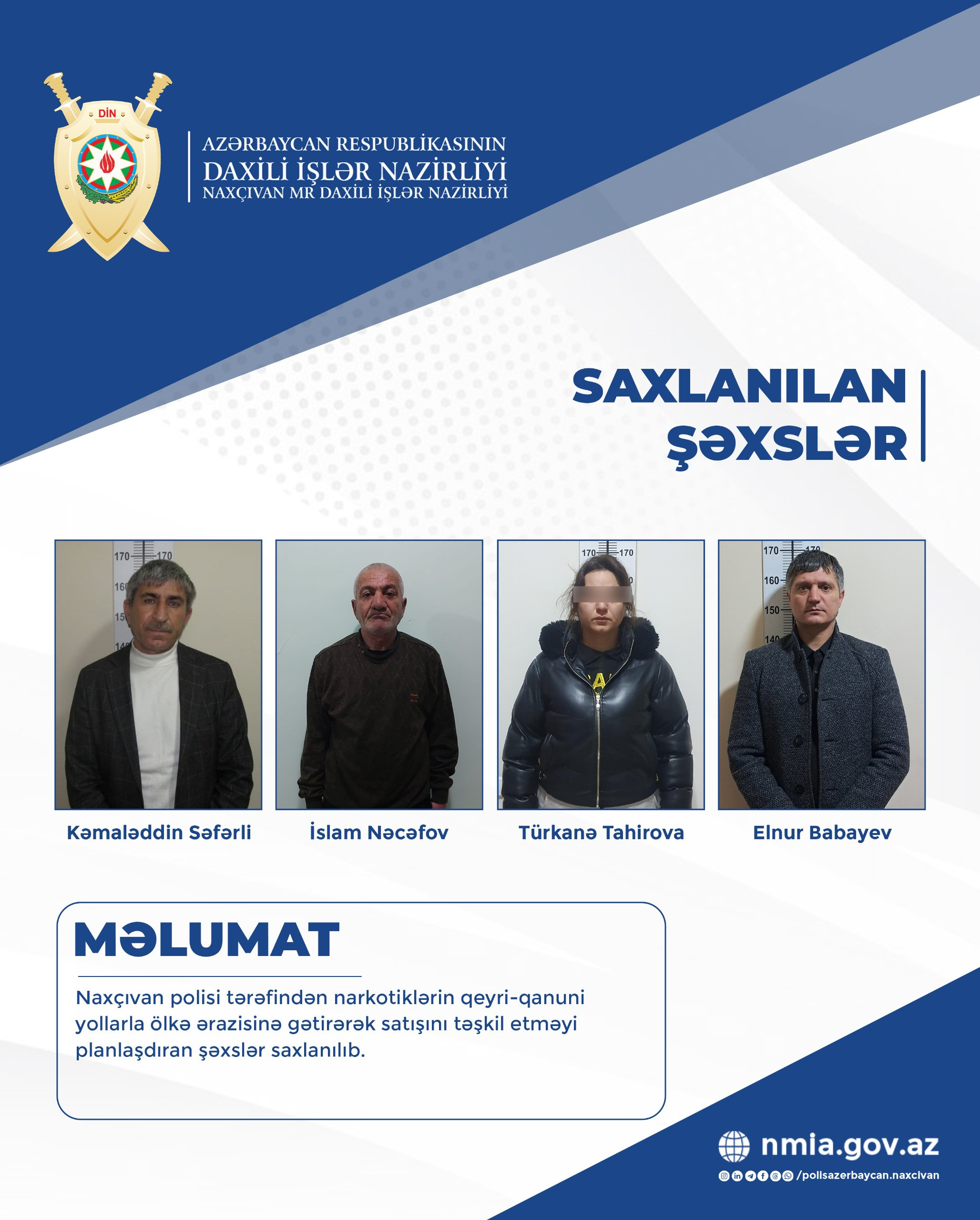 Naxçıvanda əməliyyat keçirildi - Saxlanılanlar var